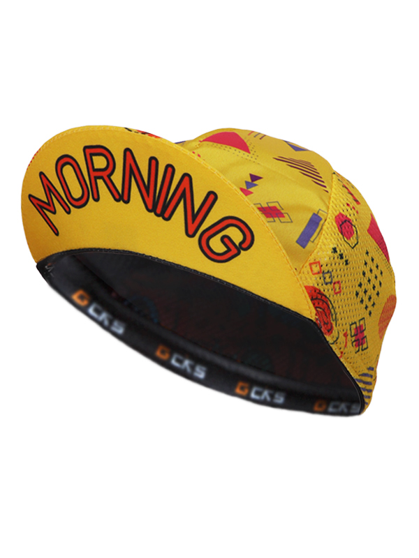 CKS CYcling cap Morning Yellow