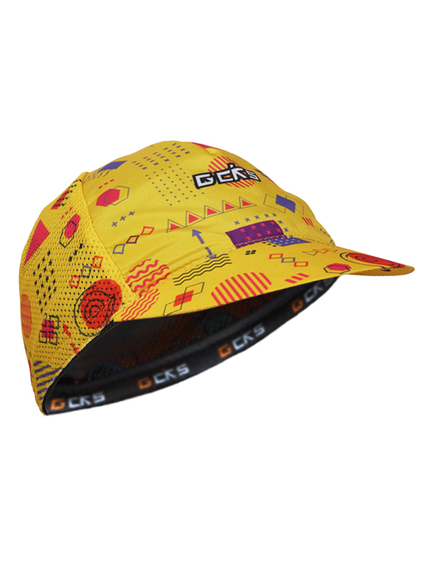 CKS CYcling cap Morning Yellow
