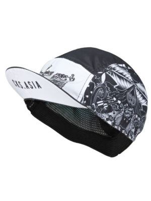 CKS Doodle Cycling Cap - Black White