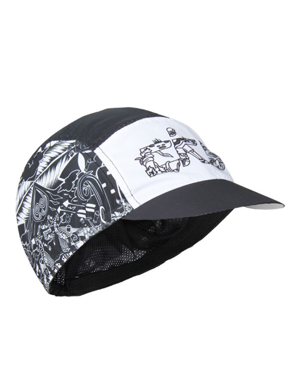 Hats-39-2.jpg CKS Doodle Cycling Cap - Black White