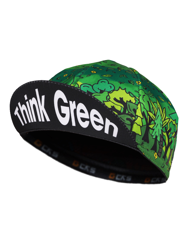 Topi Sepeda CKS Cycling cap Think Green