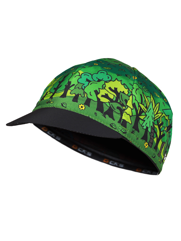 Topi Sepeda CKS Cycling cap Think Green