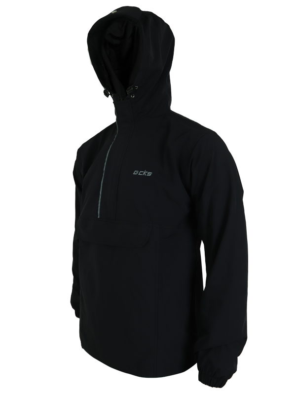 Jaket CKS Baru Hitam Hoodie 2 Windbreaker CKS Outdoor - Hitam