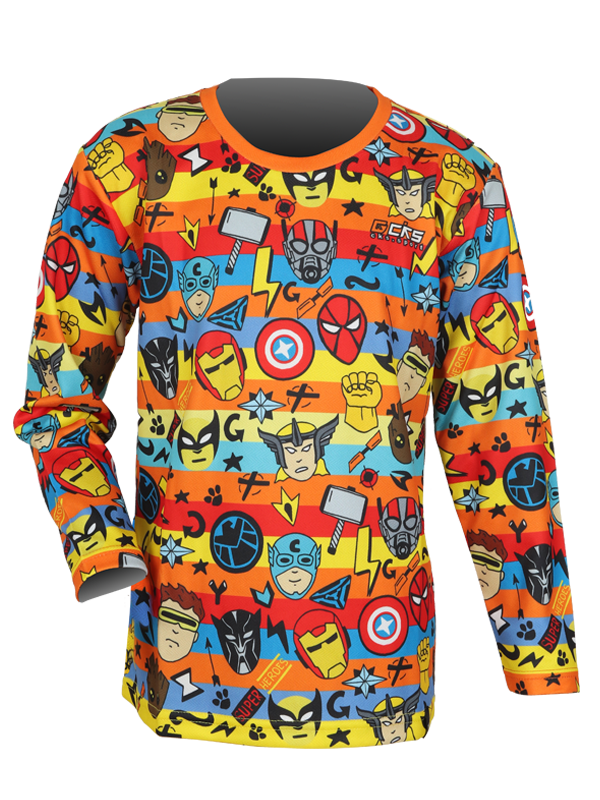 Jersey-1-1.png Jersey Anak Super Hero Marvel Orange Lucu Terlaris