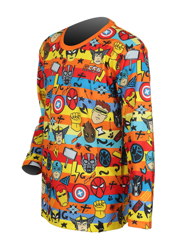 Jersey-1-5.png Jersey Anak Super Hero Marvel Orange Lucu Terlaris
