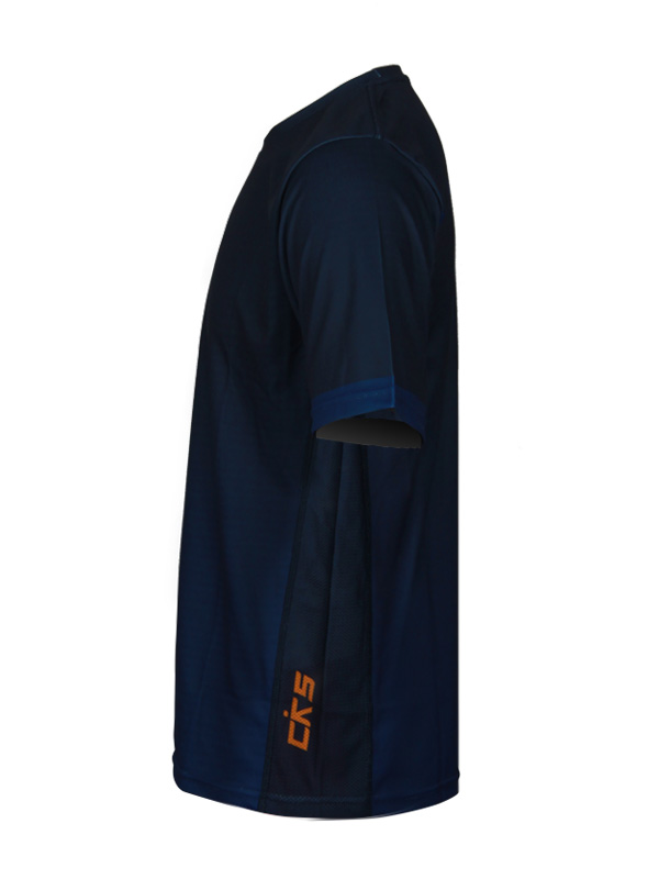 Jersey-12-2.jpg Running Short Jersey Blue Strip Orenge