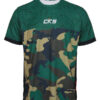 Running Short Jersey Army