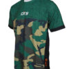 Running Short Jersey Army