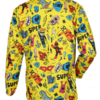 Jersey-2-2.png Jersey Anak motif Lucu Doodle Kuning Super Hero