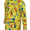 Jersey-2-5.png Jersey Anak motif Lucu Doodle Kuning Super Hero