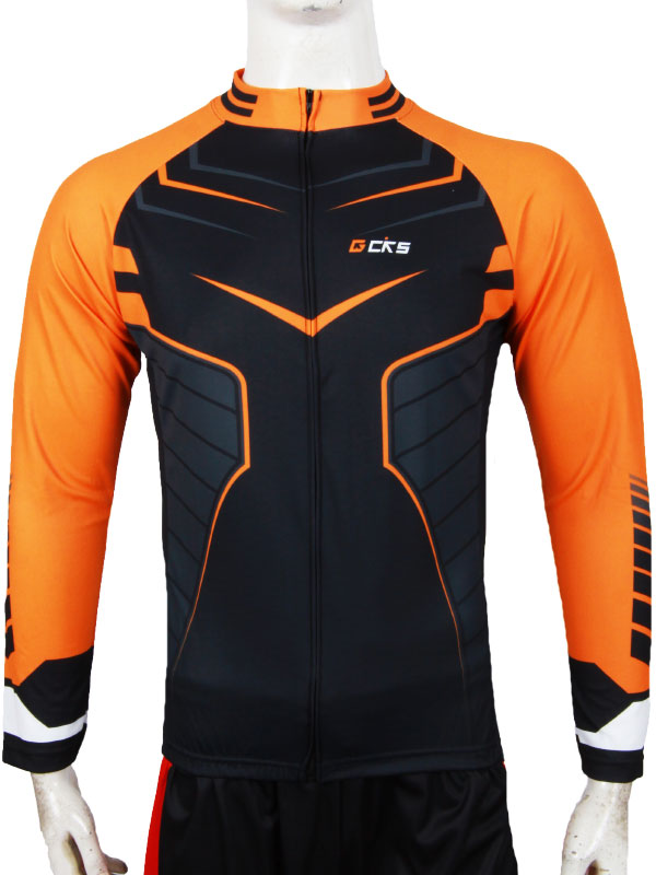 Long CKS Roadbike Black - Orange