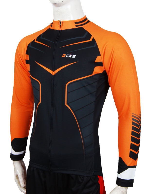 Long CKS Roadbike Black - Orange