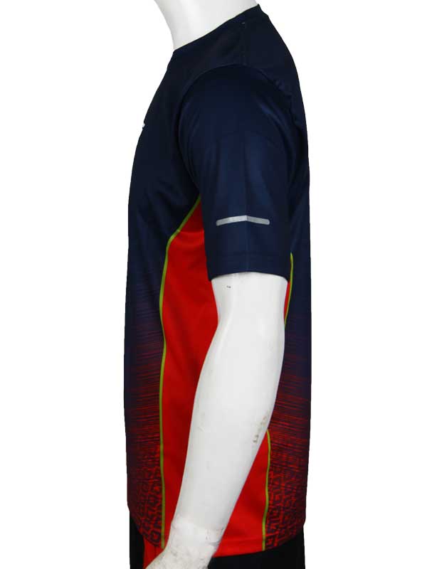 CKS Short Running Jersey Navy - Red