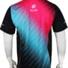 Jersey-53-2.jpg CKS Short Running Jersey Black Red - Blue