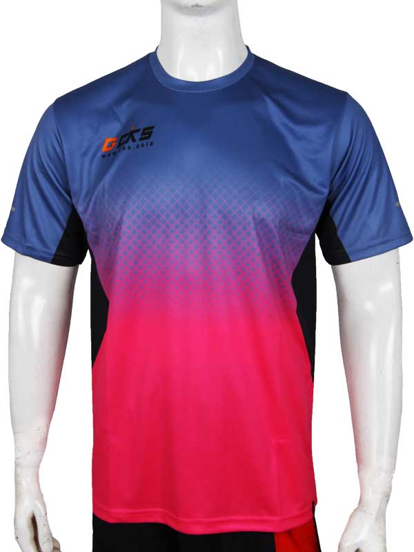 CKS Short Running Jersey Blue - Red