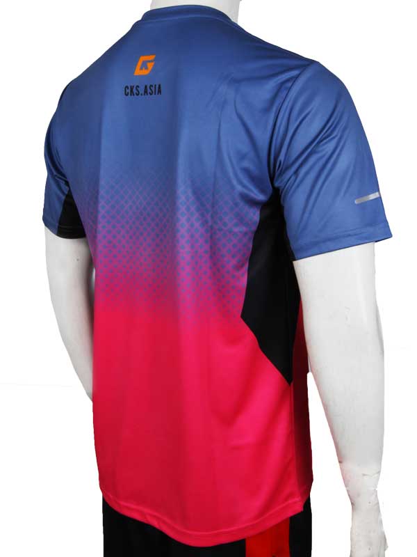 CKS Short Running Jersey Blue - Red