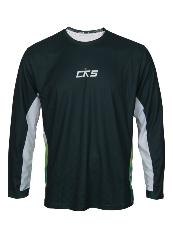 Running Jersey Long Green