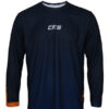 Jersey-7-1.jpg Running Long Jersey Blue Strip Orange