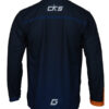 Jersey-7-2.jpg Running Long Jersey Blue Strip Orange