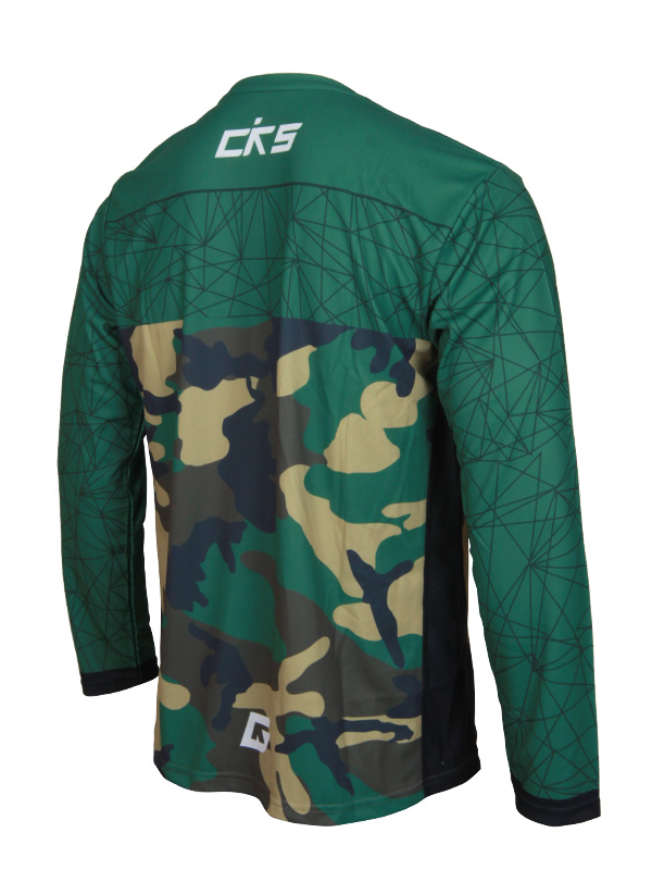 Running Long Jersey Army