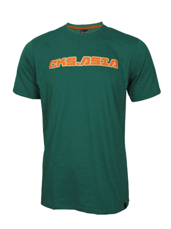 T-Shirt-7-1.jpg T Shirt CKS Font Type Green
