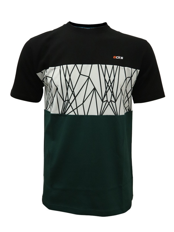 Tshirt CKS Mix Black White Green