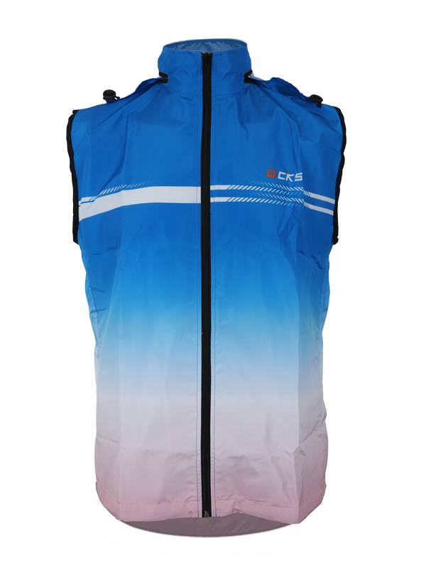 Vest Blue Gradation White Pink 1 Vest CKS Blue Gradation White Pink
