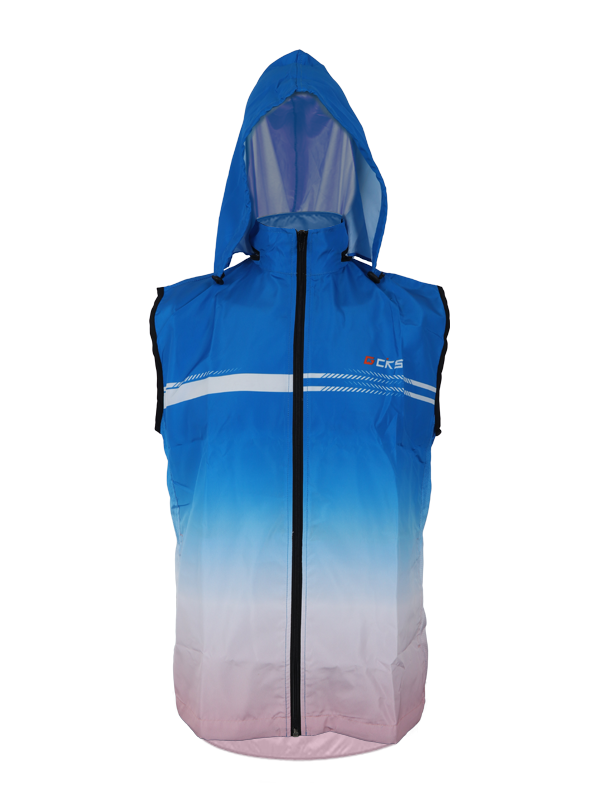 Vest Blue Gradation White Pink 2 Vest CKS Blue Gradation White Pink