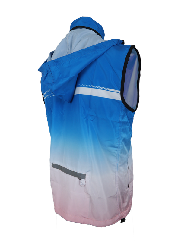 Vest Blue Gradation White Pink 6 Vest CKS Blue Gradation White Pink