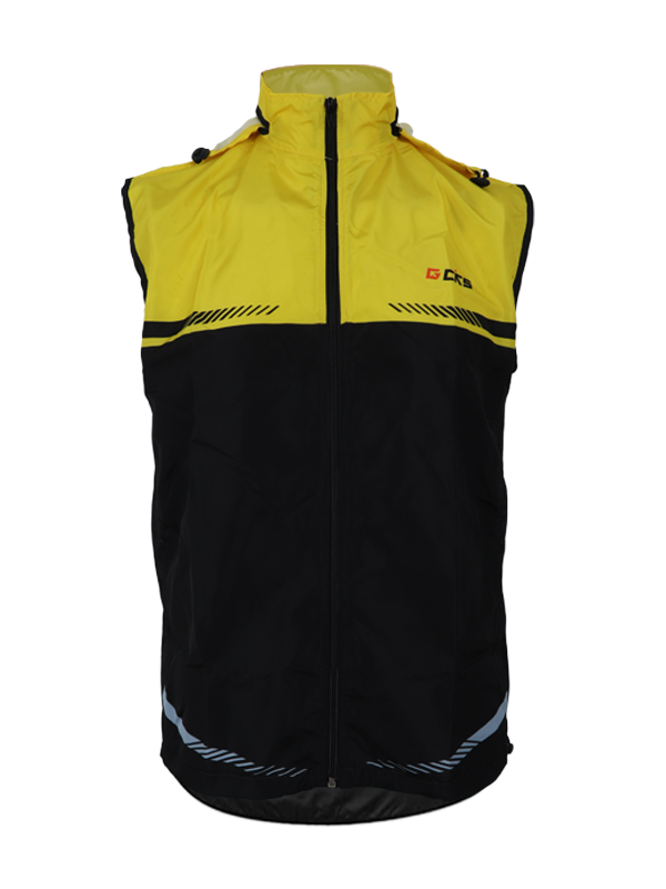 Vest CKS Yellow Match Black 1 Vest CKS Yellow Match Black