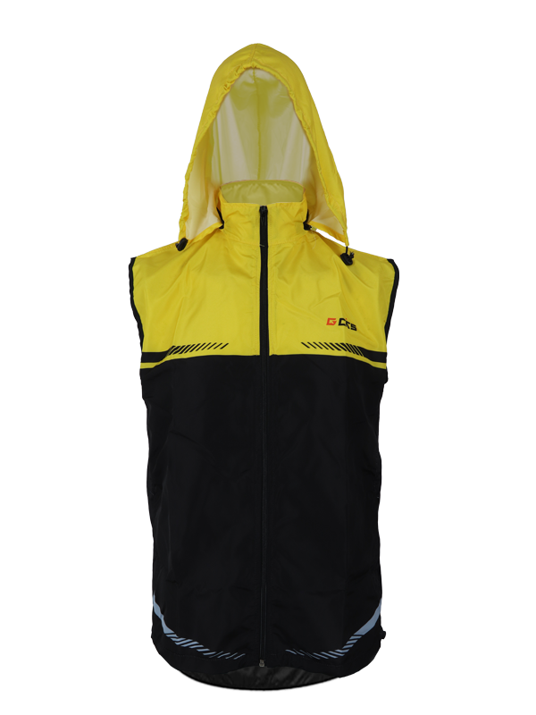 Vest CKS Yellow Match Black 2 Vest CKS Yellow Match Black