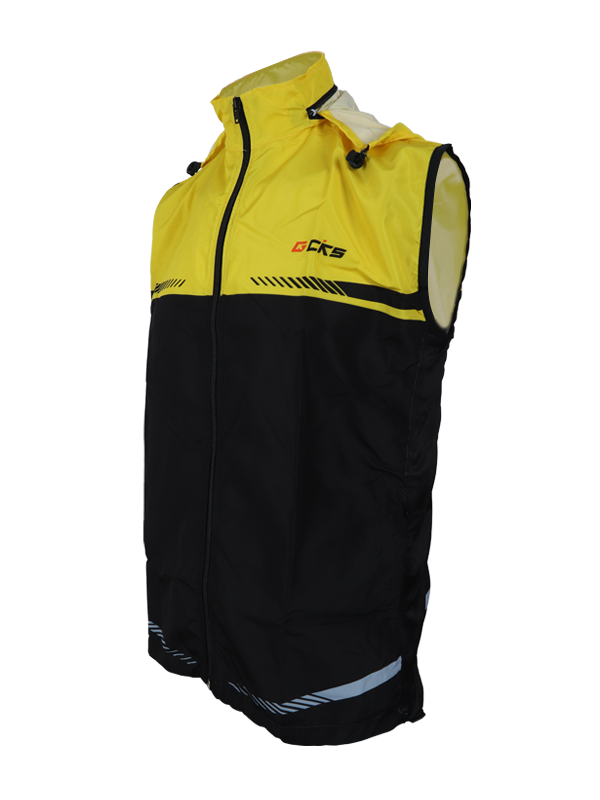 Vest CKS Yellow Match Black 3 Vest CKS Yellow Match Black