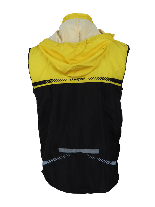 Vest CKS Yellow Match Black 4 Vest CKS Yellow Match Black