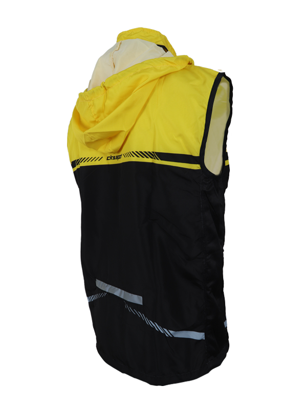 Vest CKS Yellow Match Black 6 Vest CKS Yellow Match Black