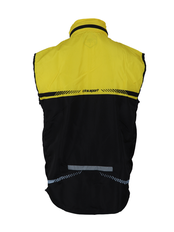 Vest CKS Yellow Match Black 7 Vest CKS Yellow Match Black