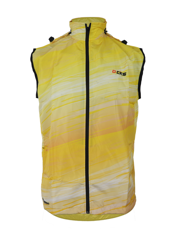 Vest Yellow Gradation White 1 Vest CKS Yellow Gradation White