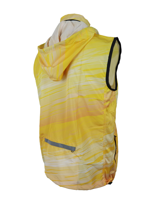 Vest Yellow Gradation White 6 Vest CKS Yellow Gradation White
