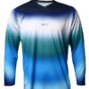CKS Blue Gradient Wave-Long Sleeves